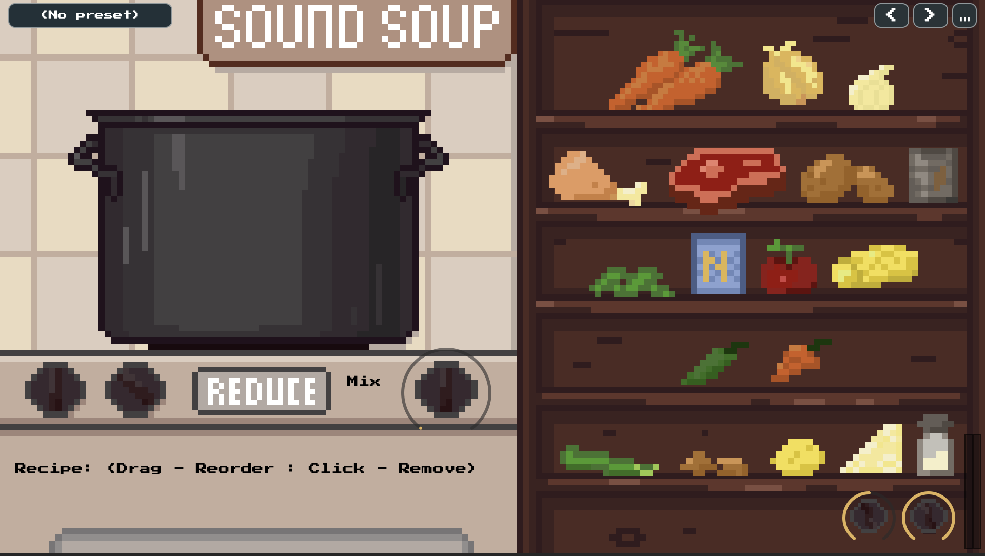 Sound Soup plugin interface